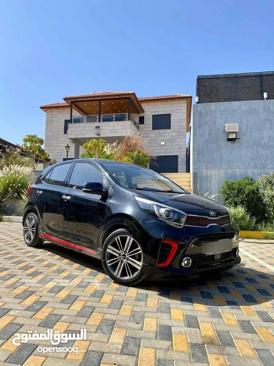 كيا بيكانتو 2018 حرررق عالكااااش kia gt line 2018