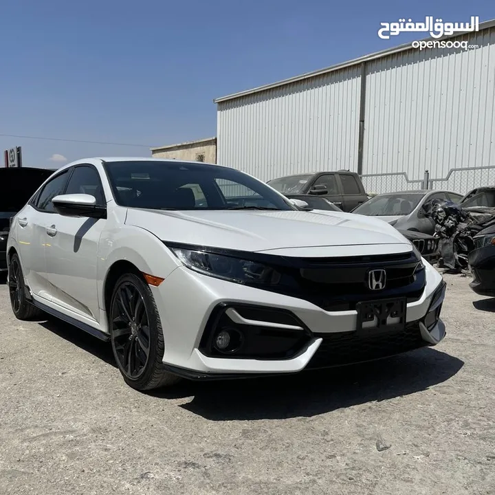Honda civic sport 2020 turbo 1.5  هوندا سيفيك سبورت 2020 1500 تيربو