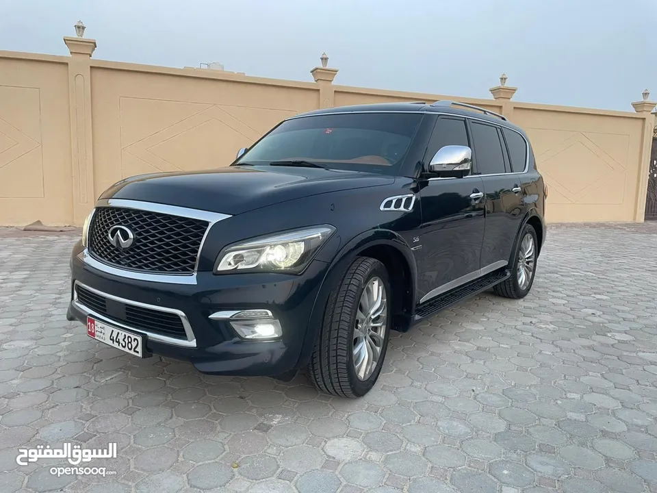 انفنيتي QX80 2016 خليجي