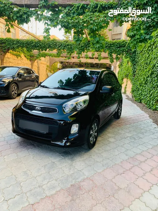 كيا بيكانتو  1250cc  اربعه جيد موديل 2016 مميزه بحالة الشركه للبيع