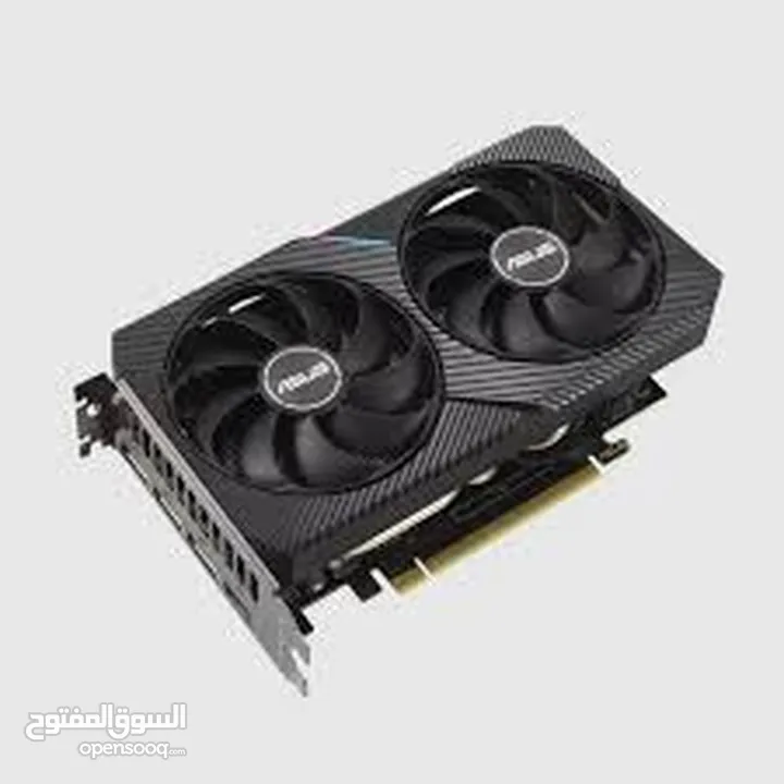 RTX ASUS DUAL 3060 OC 8G كرت شاشة بحالة  NEW الوكالة