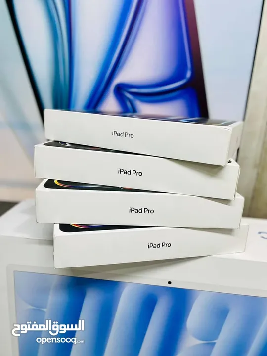 Ipad pro 13-inch(M4) جديد كفالة شرق اوسط بسعر مميز