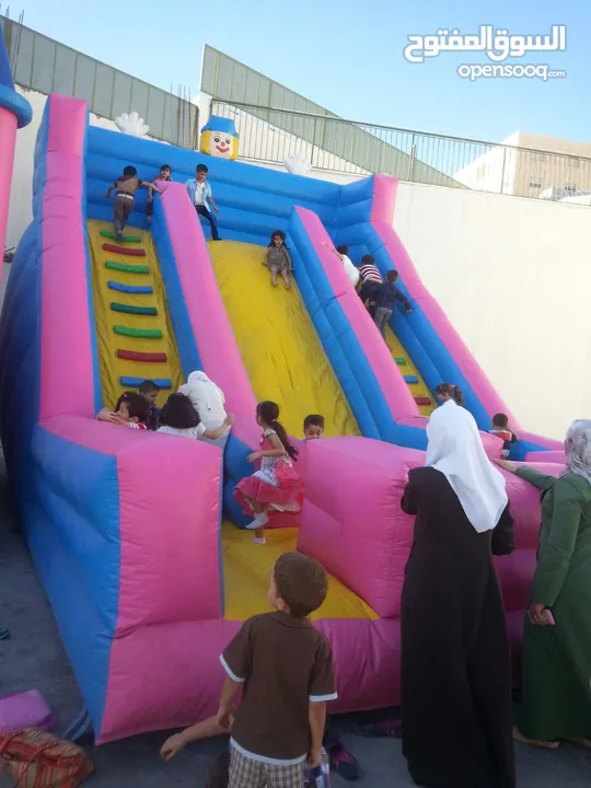 Inflatable slides for kids parties