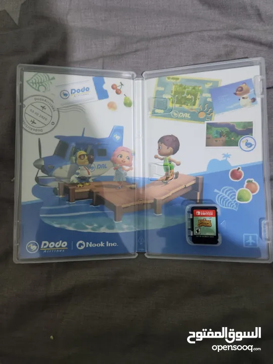 لعبة نينتندو سويتش animal crossing new horizonsنينتندو سويتش مع كينترولار