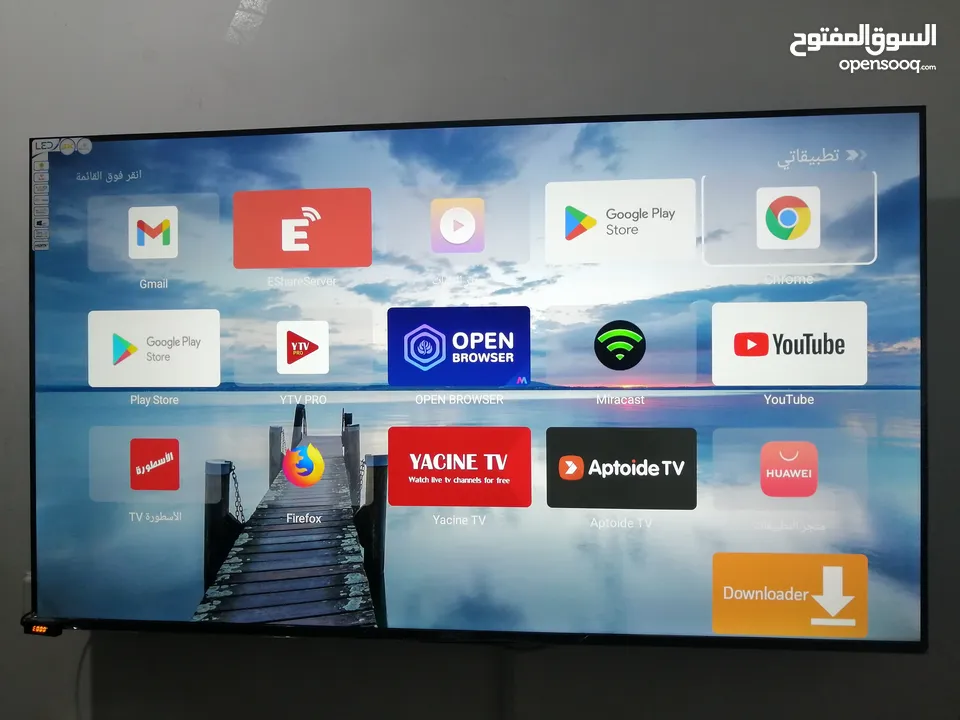 شاشة ماجيك  سمارت 4k استعمال 10 ايام بسعر حرق