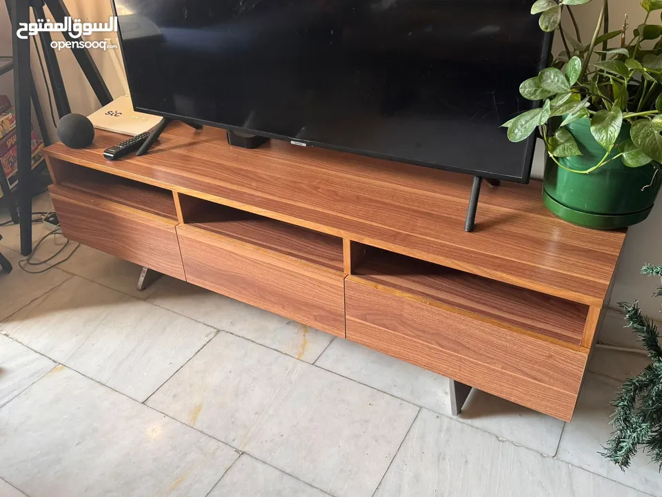 Brown TV Bench/ Table