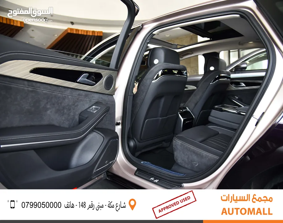 هونشي H9 مايلد هايبرد وارد وكفالة الوكالة 2023 Hongqi H9 45TD Mild Hybrid Two Tone