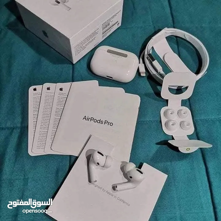 سماعة ايربودز برو 2 طبق الأصل عن الاصليه مواصفات رائعه جودة عالية وارد امريكي اصلي 100%