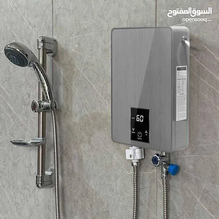 السخان الكهربائي الديجيتال الجداري تشغيل فوري – ميّ سخنة خلال ثواني بس شاشة ديجيتال ذكية