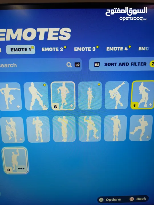 حساب فورت نايت نادر رقصة تيك L