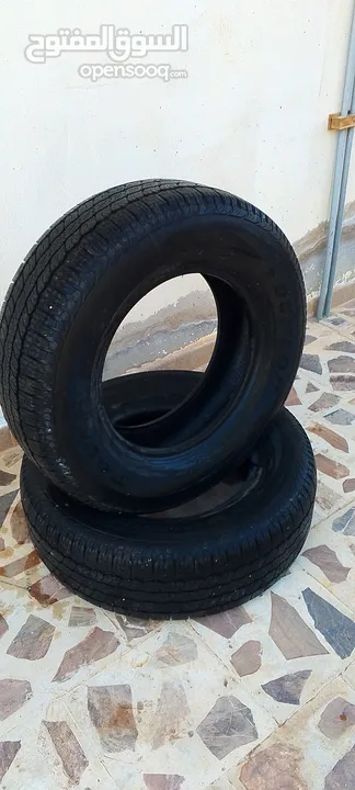 كوشوك دنلوب 235/70/16 بحاله جيده