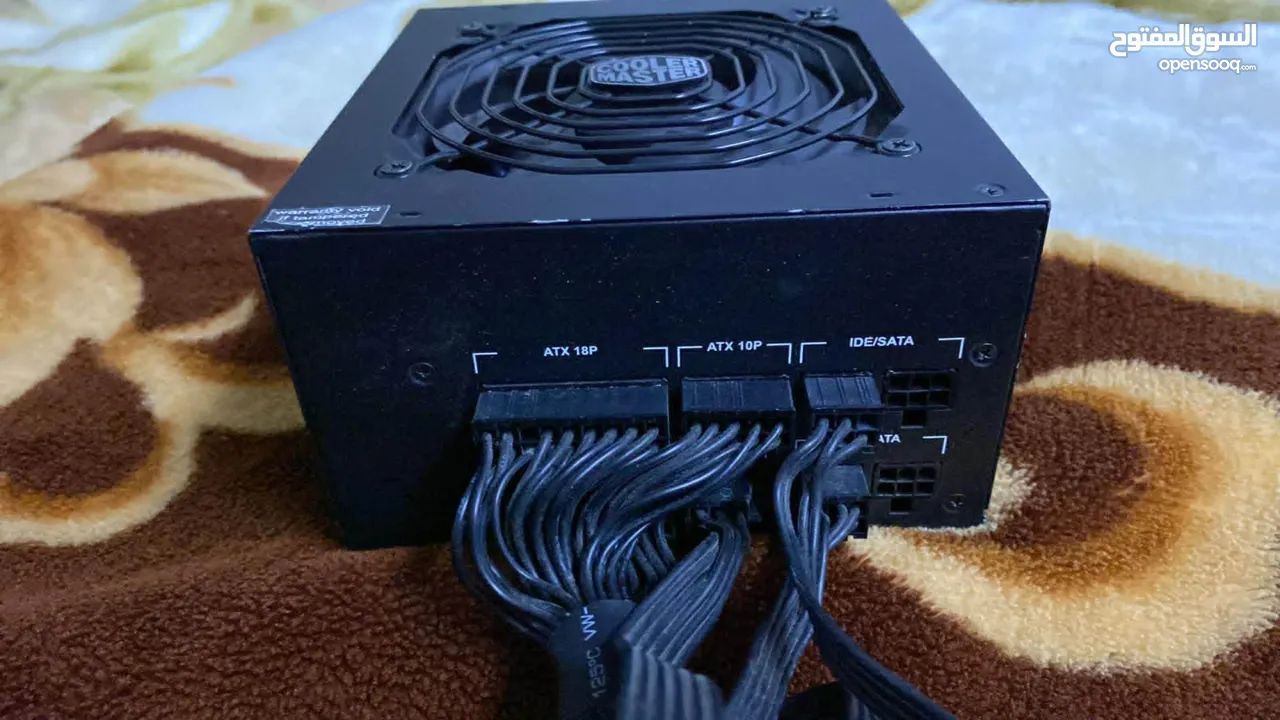 مزود طاقة Cooler Master 650W شبه جديد