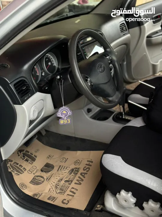 اكسنت بنزين 2008 اوتومات مطور 1400 فحص نظيف تأمين ترخيص لشهر 10 كاااش 31500 نص كاش ونص شيكات ع 34