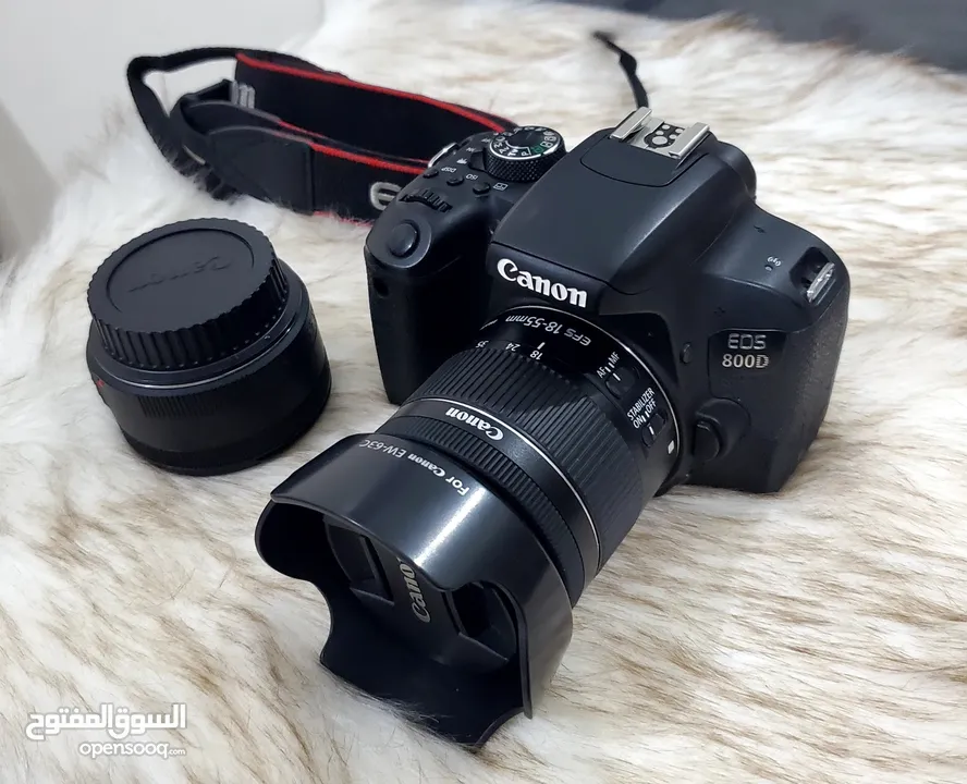كاميرا كانون Camera Canon 800d - (231180790) | السوق المفتوح