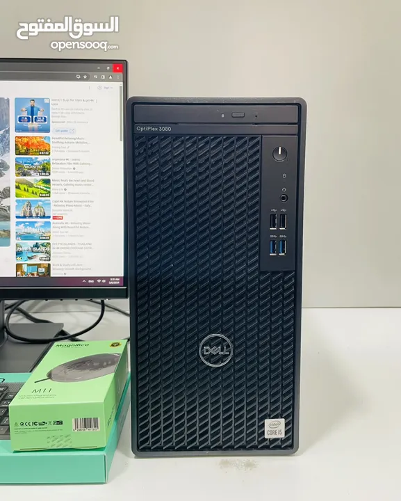 Dell optiplex 3080 i5 10th Gen Ram 8GB SSD 512GB WITH 22” Moniter/Full Set