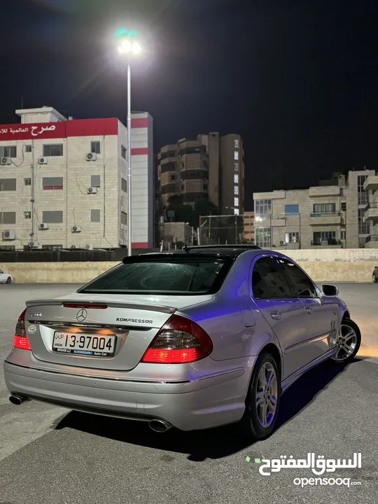 مرسيدس E200 2007 فل كامل فحص كامل 6.3 Amg  بحاله الوكاله مميزه