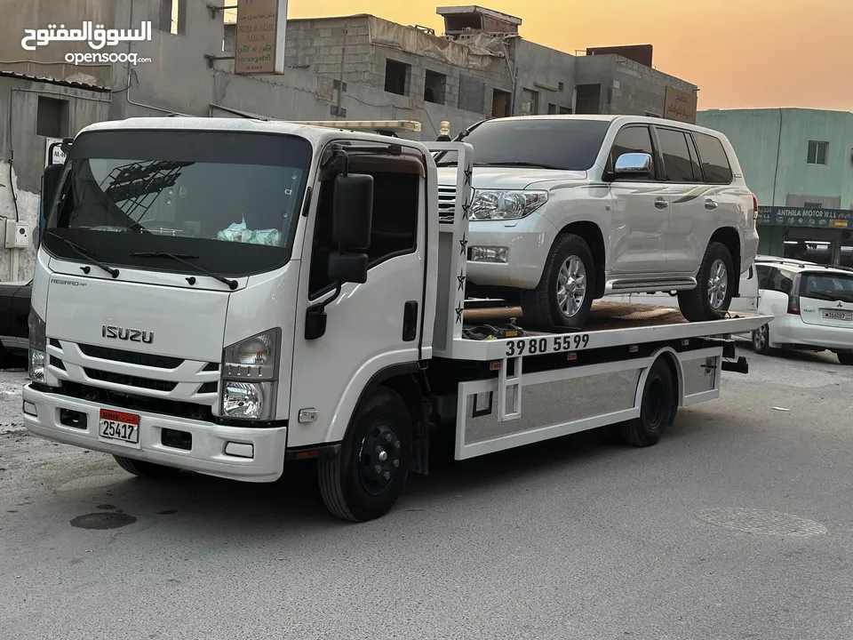 Bahrain TOWING 24 Hours  سطحة البحرين نقل داخلي و خارجي  One Call Away - We Reach You Anywhere
