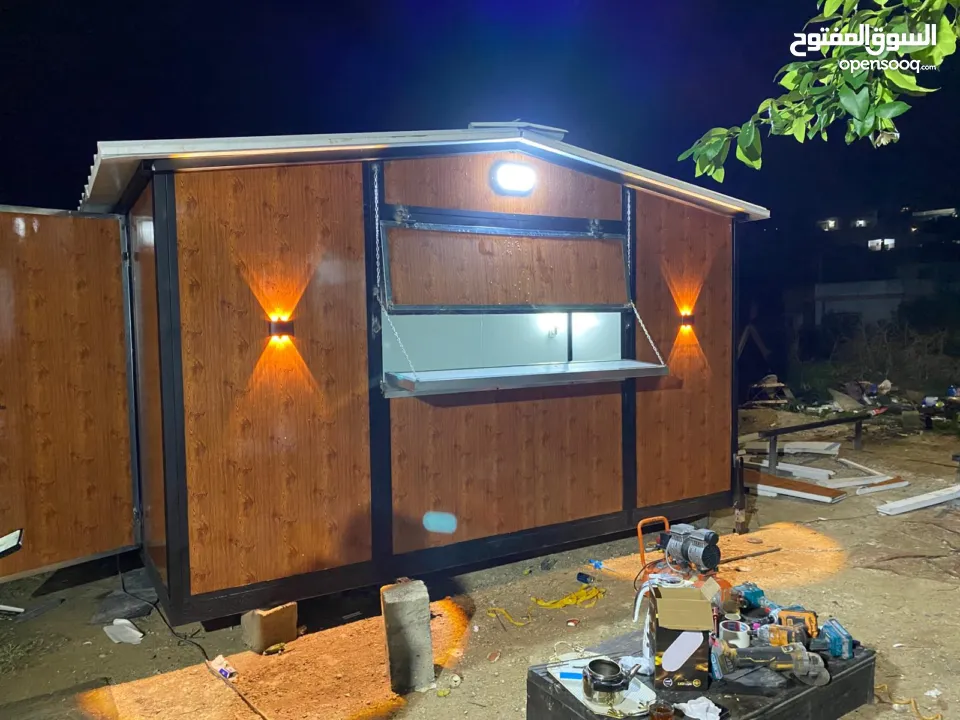 متوفر صالونات  كشك كيسكات كرفانات