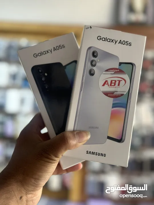 New Galaxy A05s 4+128Gb Black/White