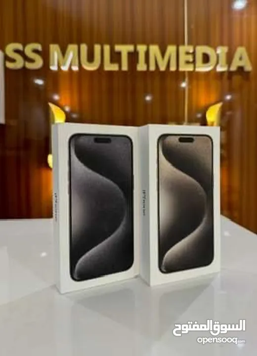 ايفون 15 برو ماكس 256 جيجا جديد كفالة الشرق الاوسط جميع الالوان // iPhone 15 Pro MaX