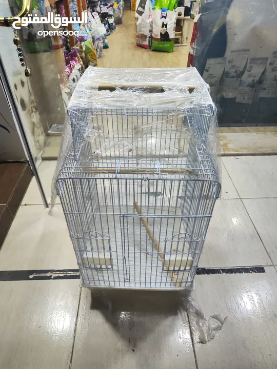 قفص ببغاء ايطالي لجميع انواع الطيور الكبيرة  كاسكو تيمنا . ماكاو . بلو فرونتد . كوكاتو