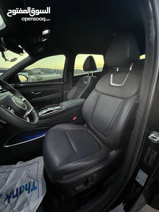 هونداي توسان/2022 فل الفل بدون فتحة سقف  2x4 ///240Hp بنزين + كهرباء  ( Haybrid) 1600cc