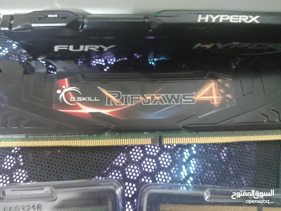 رامات ddr3  لابتوب و بي سي جيمينج و ddr4 بي سي  جيمينج التفاصيل الباقية بالوصف
