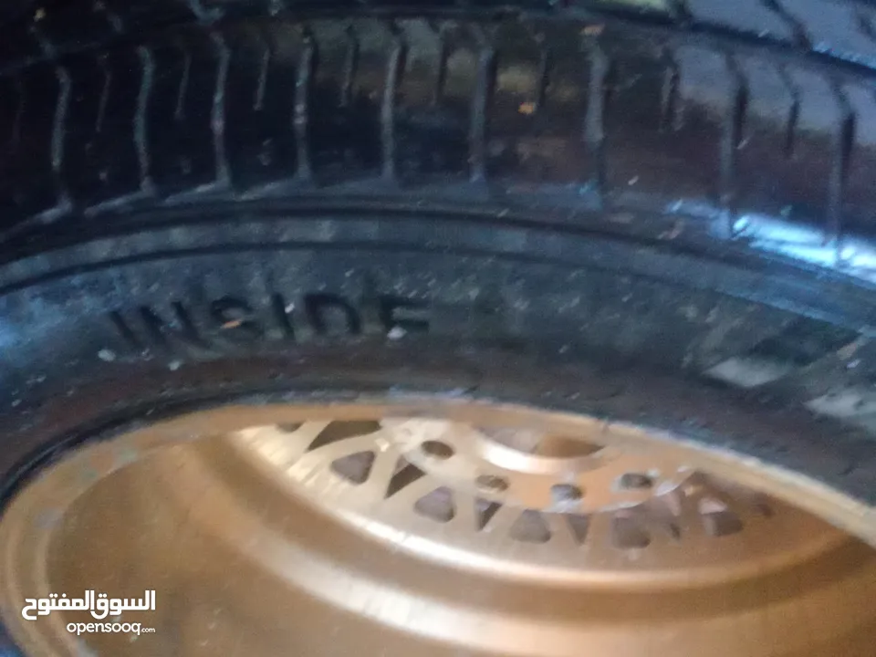 جنط  bbs  الماني اصلي .15 بحالة جيدة جدا . 5 براغي محير .... مع كوشوك نظيف