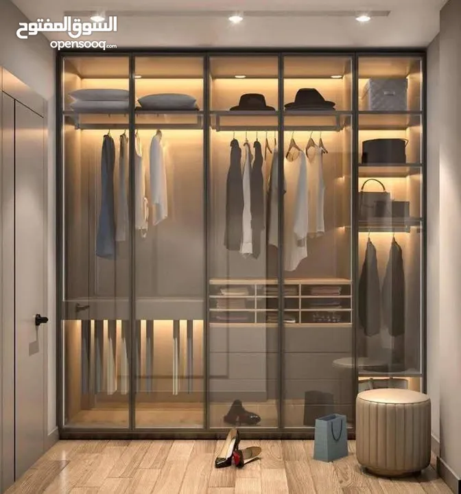 غرف نوم ماستر واطفال  ومطابخ ومزانين