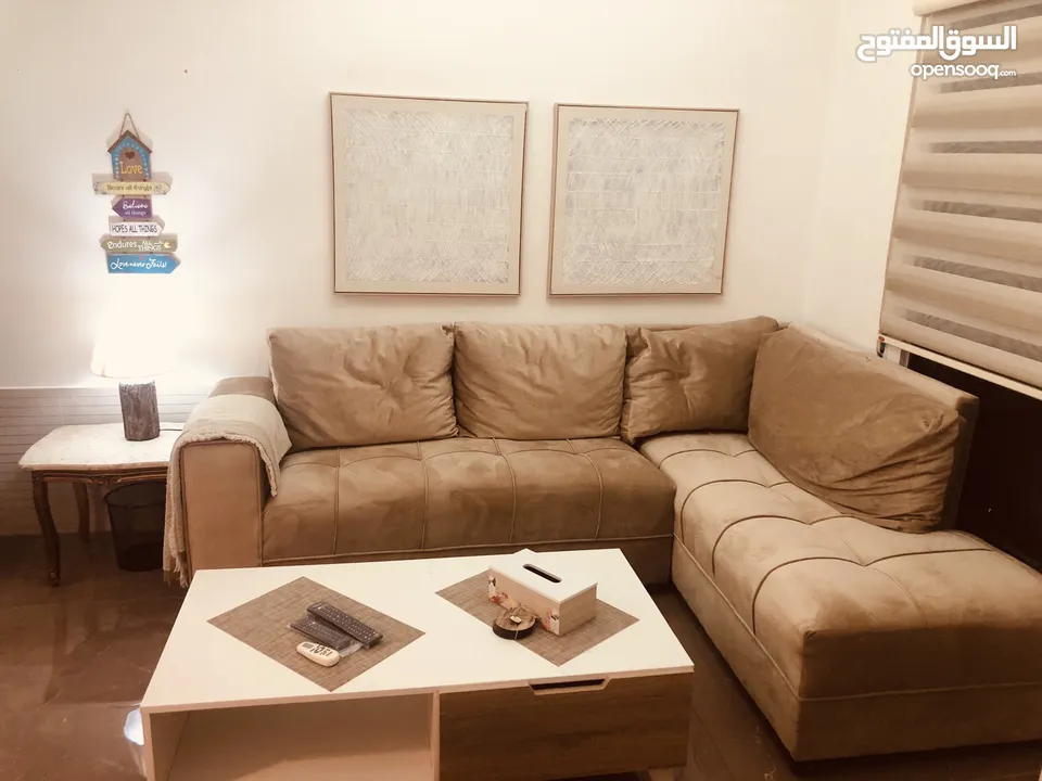 Direct from the owner Furnished one bedroom app شقه مفروشه للايجار الشهري من المالك