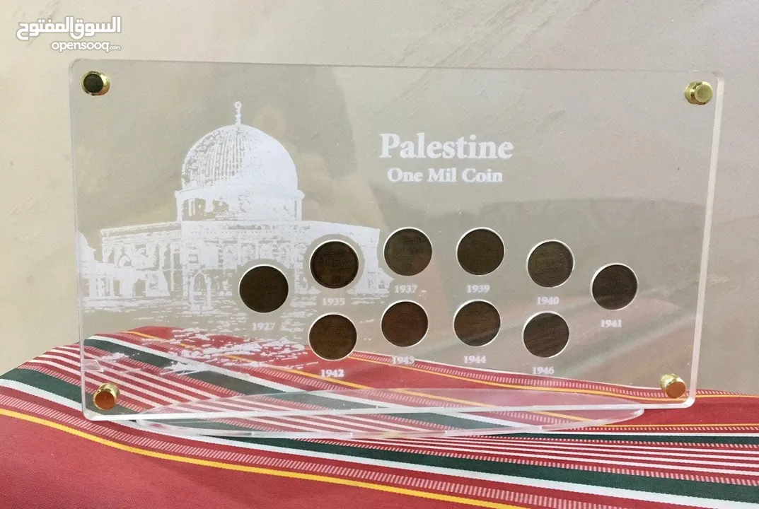 عملات فلسطينيه قديمه جميع اصدارات ال 1 مل