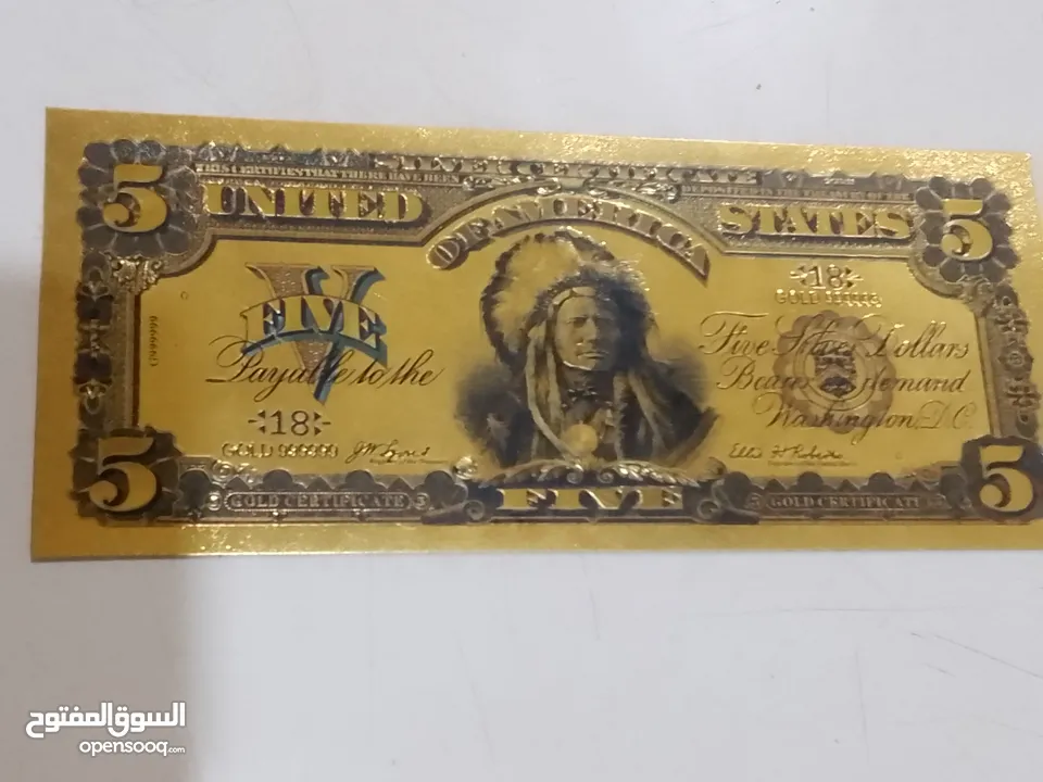 دولارات تذكاري اربع قطع كما في الصور طقم كامل