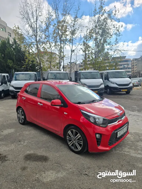 كيا مورننك 2017 فل عدا فتحه مطور 1000