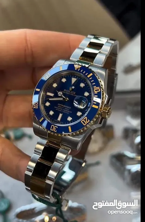 وصلت الملوكية   الجديد والقوي ساعات  ROLEX  كوبي ماستر رجالي الأكثر مبيعًا  اعلى صنف طبعا