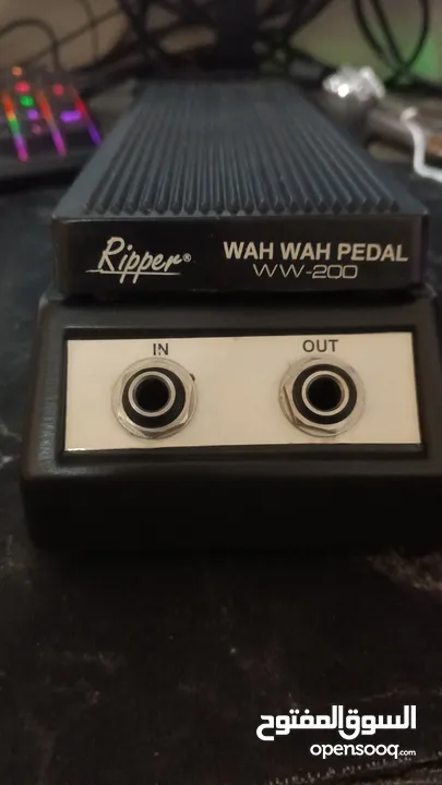 Ripper wah pedal for guitar