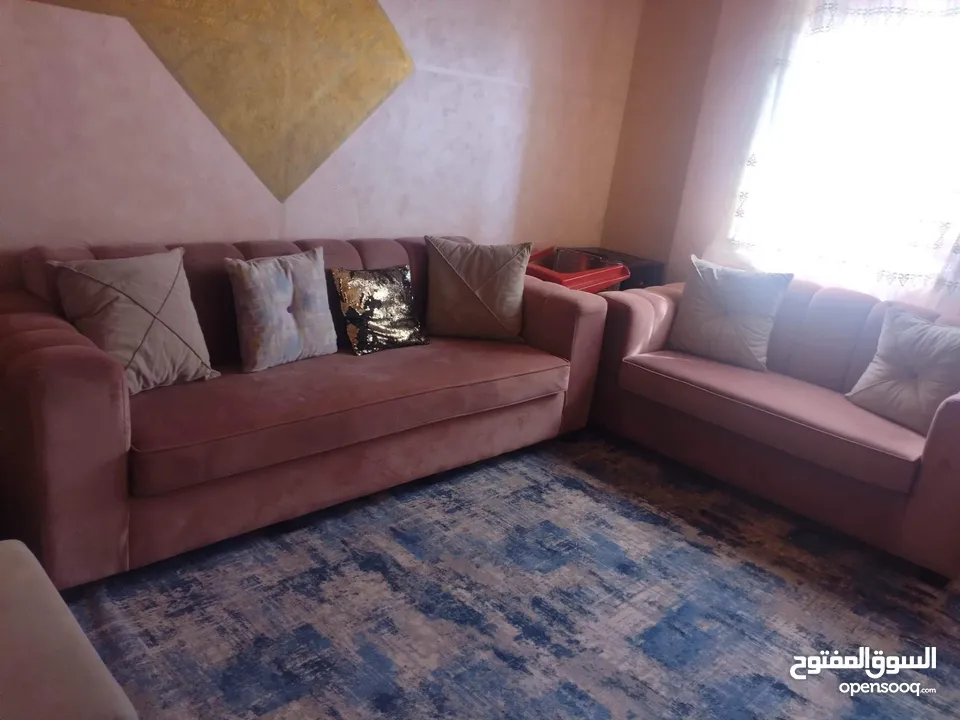 طقم كنب مستعمل بحال الجديد