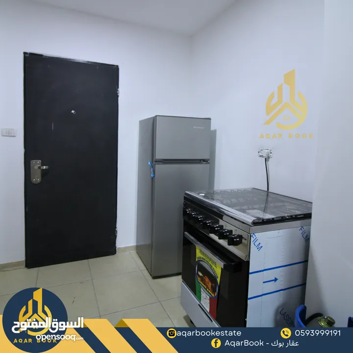 استوديو مفروش في الطيرة مناسب للموظفين من كافة الفئات للايجار