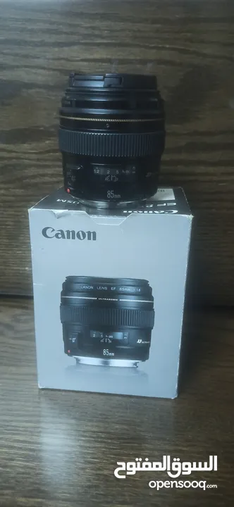 CANON EF 85MM F 1.8