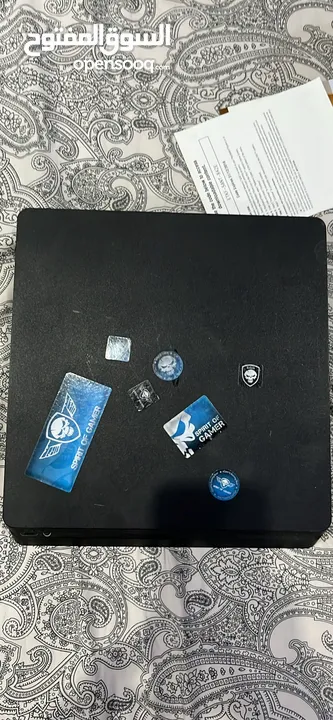 Ps4 with two controllers and 4 games including overwatxh ultimate edition