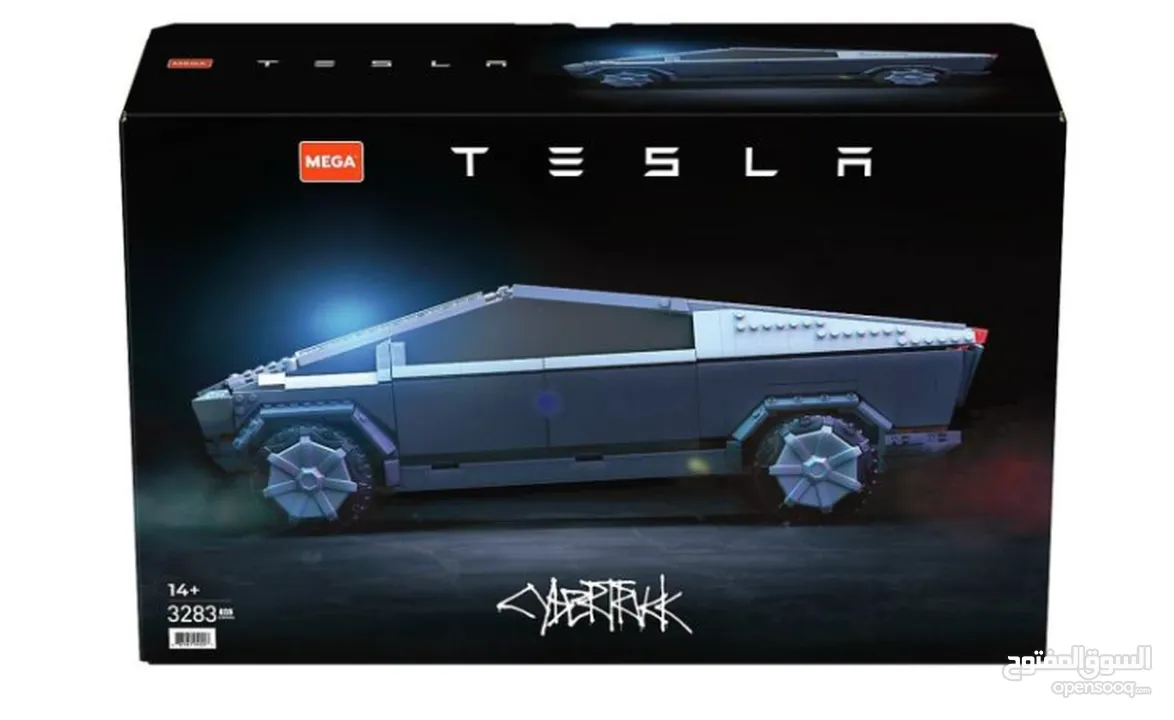 LEGO Tesla Cybertruck Original. 3283 Pieces. large size 48cm x 16cm. ليغو تسلا سايبرترك
