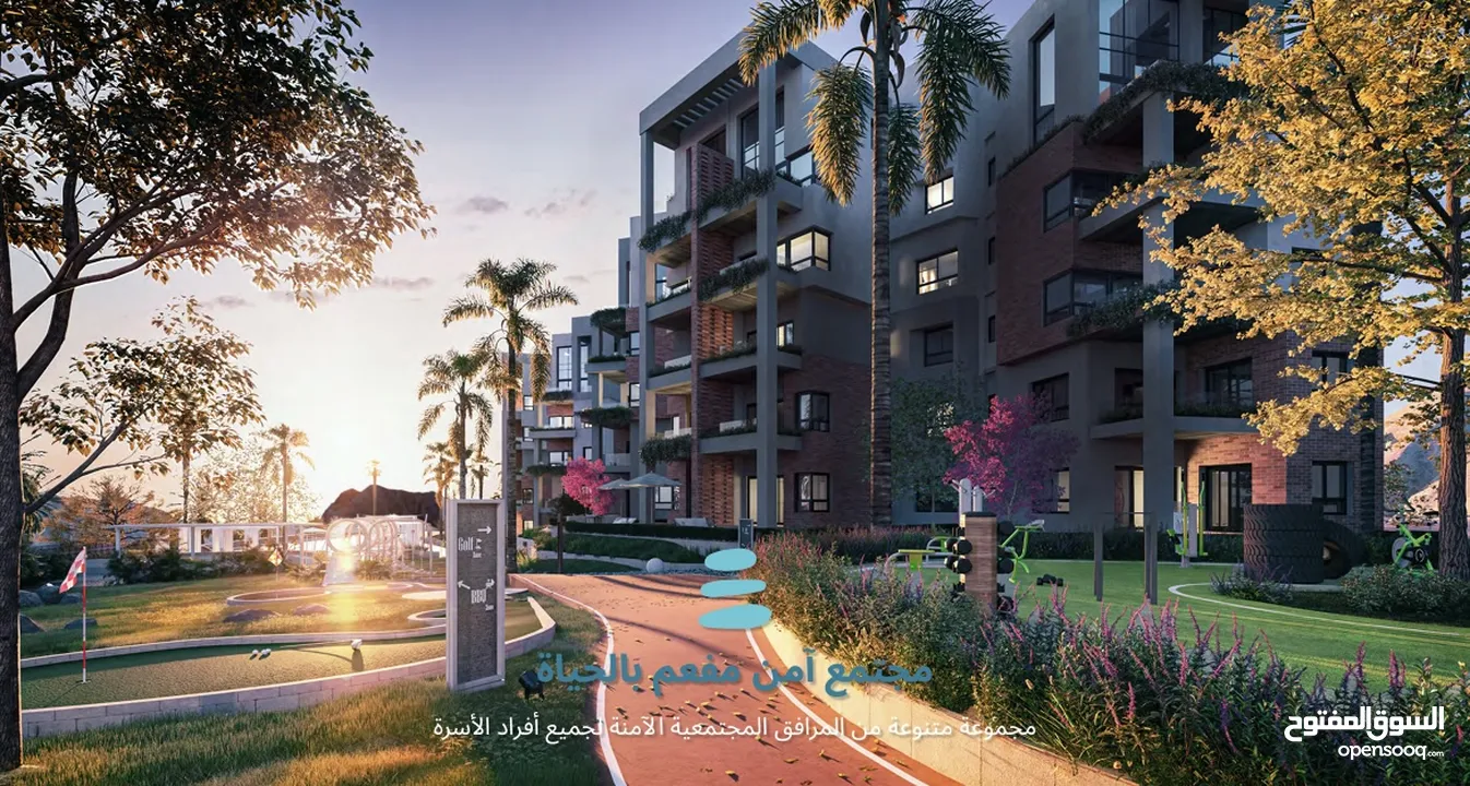 Own your apartment in Muscat bay/ Studio/ Own garden/ Down payment 10%/ Freehold/ Lifetime residency
