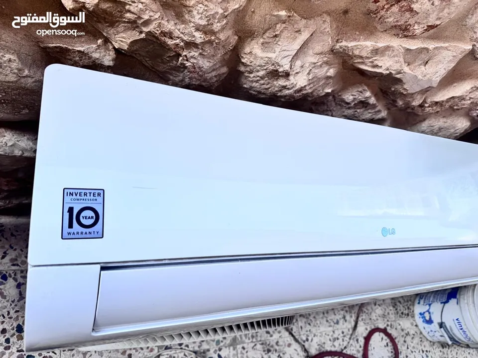 للتميز عنوان مكيف الجي سبلت سمارت 2طن فل انفيرتر جهاز غني عن التعريف مشالله حامي بارد أداء مميز وكفا