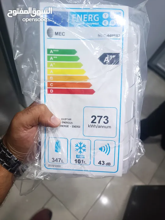 عرض نااار على ثلاجة MEC وكيل ال جي سابقا, اعلى مواصفات 512 لتر صافي حجم عملاق