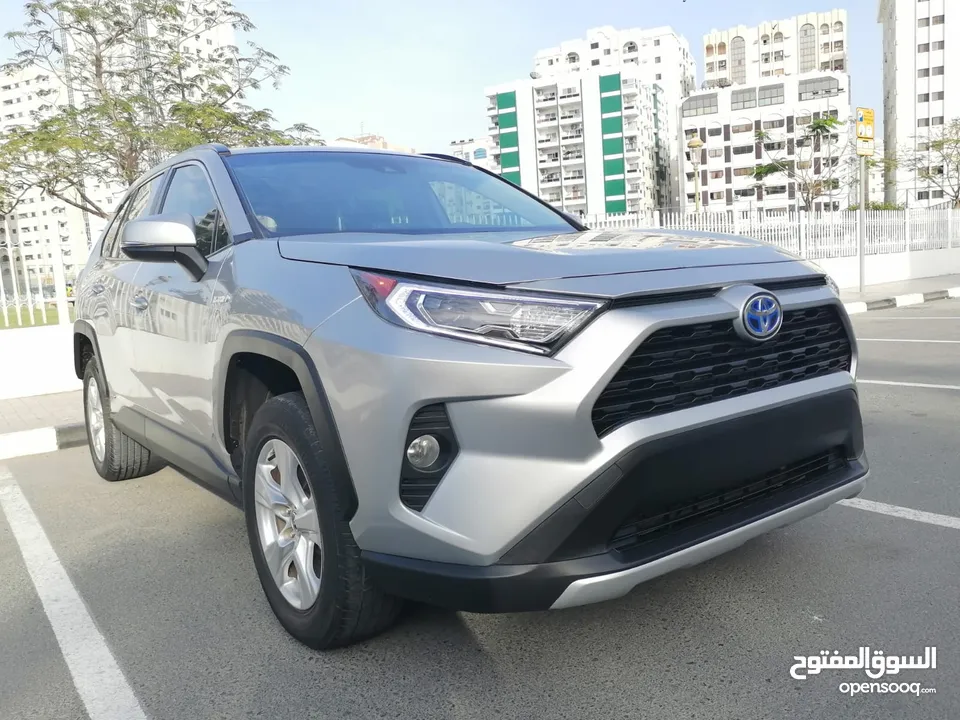 Toyota Rav4 Hybrid 2021 XLE 4X4 تويوتا رافور هايبرد دفع رباعي فل مواضفات