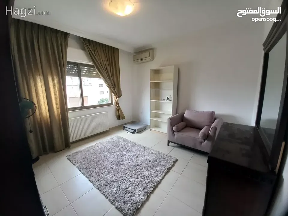 شقة مفروش للايجار في الشميساني  بالقرب من سفارة البحرين ( Property 18353 ) سنوي فقط