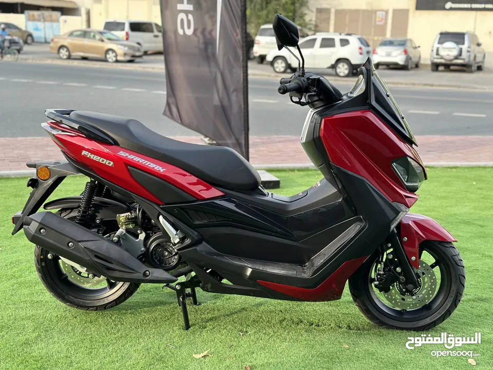 SHARMAX FX 200 WITH WARRANTY (maxi scooter, ماكسي سكوتر)