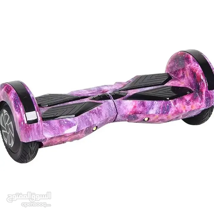 الآن لدى island toys سكوتر التوازن بتصميم رخامي مع عدة الوان  hoverboard مقاس العجلات 8.5 انش