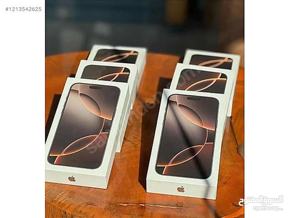 Iphone 16 Pro Max // ايفون 16 برو ماكس جديد كفالة الشرق الاوسط جميع الالوان  افضل سعر