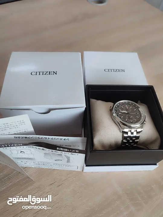 CITIZEN Eco-Drive (تعمل بالطاقة الضوئية لا تحتاج بطارية)