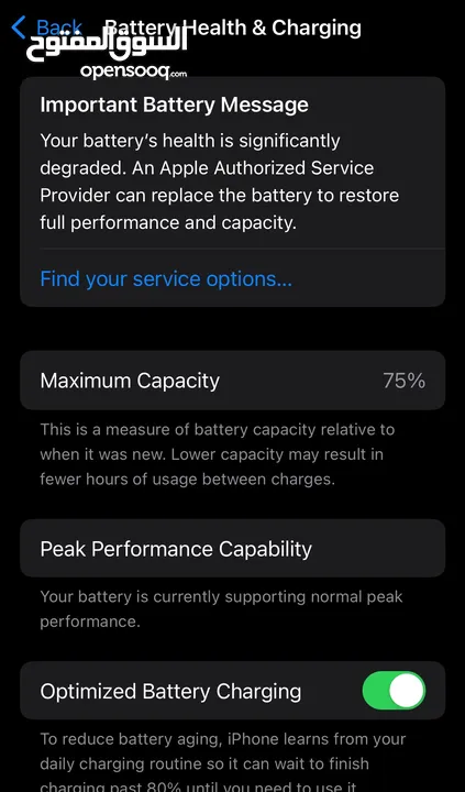 Iphone xs 64gb 75%